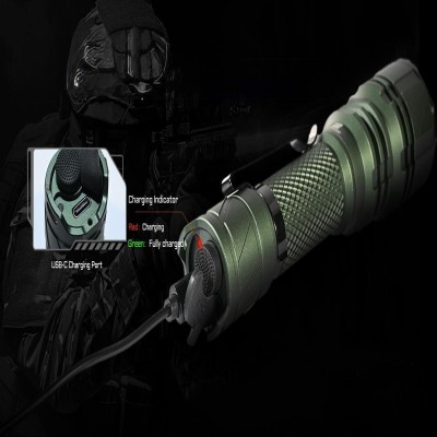 Acebeam L16 2.0 Uzun Menzilli Taktik LED El Feneri | 2100 Lümen, USB-C Şarjlı