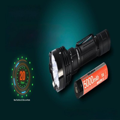 Acebeam P18 Dört LED’li 5000 Lümen Uzun Menzilli Taktik El Feneri