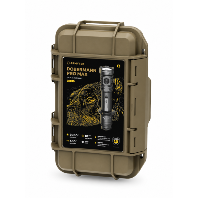 Armytek Dobermann Pro Max ( White Light ) - Siyah