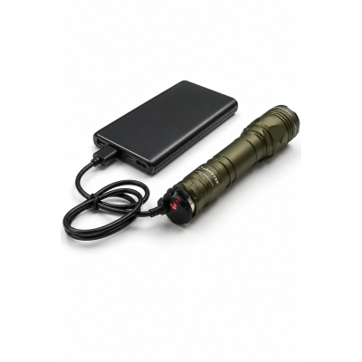 Armytek Dobermann Pro (Warm Light) Taktik El Feneri-  Yeşil