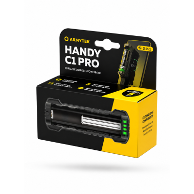 Armytek Handy C1 Pro USB-C Akıllı Pil Şarj Cihazı & Powerbank