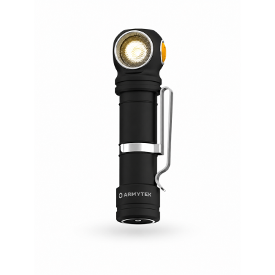 Armytek Wizard C2 Pro White Light – Şarjlı Çok Amaçlı LED El Feneri Siyah