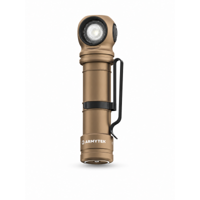 Armytek Wizard C2 Pro White Light –Şarjlı Çok Amaçlı LED El Feneri Kum Rengi