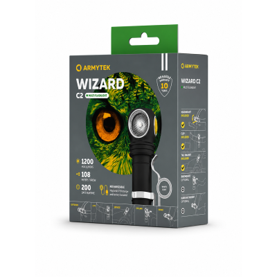 Armytek Wizard C2 ( White Light ) Manyetik Şarjlı LED El Feneri PCB