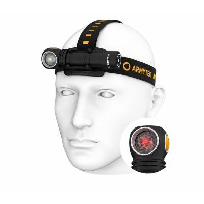 Armytek Wizard C2 WR Şarjlı Kafa Feneri (Beyaz + Kırmızı Işık)