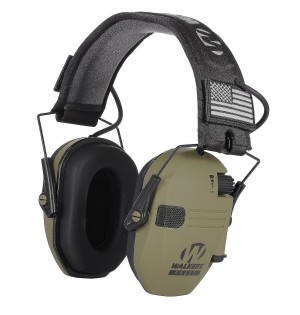 Walker’s Razor Patriot Elektronik Kulaklık | Taktik Ses Koruma Bej 