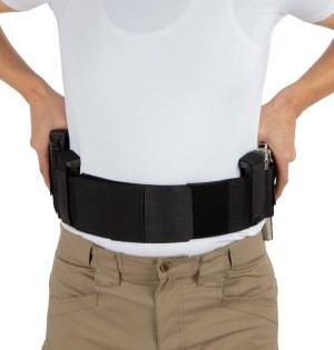 KORSE TABANCA KILIFI-ÇİFT TABANCA KILIFLI ÇİFT ŞARJÖRLÜKLÜ SİYAH