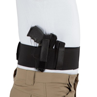 KORSE TABANCA KILIFI-ÇİFT TABANCA KILIFLI ÇİFT ŞARJÖRLÜKLÜ SİYAH