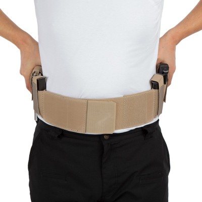 KORSE TABANCA KILIFLI-ÇİFT TABANCA KILIFI ÇİFT ŞARJÖRLÜKLÜ BEJ