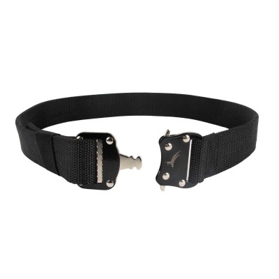 GÜÇLENDİRİLMİŞ KEMER 4 CM SİYAH