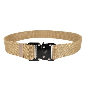 GÜÇLENDİRİLMİŞ KEMER 4 CM ÇÖL RENGİ 
