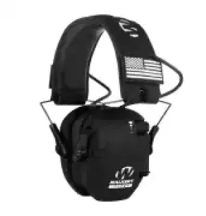 Walker’s Razor Patriot Elektronik Kulaklık | Taktik Ses Koruma  - Siyah