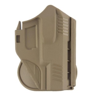 Canik Tp-9 Picatinny Ray Kilitli Tabanca Kılıfı Bej – Polimer Paddle Montajlı, Hızlı Erişimli Emniyet Mandallı