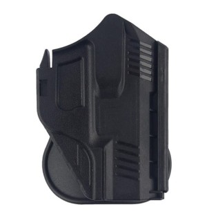 Canik Tp-9 Picatinny Ray Kilitli Tabanca Kılıfı Siyah – Polimer Paddle Montajlı, Hızlı Erişimli Emniyet Mandallı