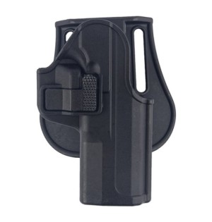 Canik Tp-9 Kilitli Tabanca Kılıfı Siyah – Polimer Paddle Montajlı, Hızlı Erişimli Emniyet Mandallı