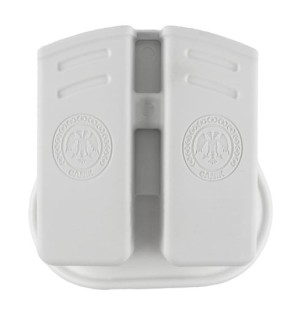 Çiftli Şarjör Kılıfı Beyaz - Dayanıklı Polimer Taktik Kılıf