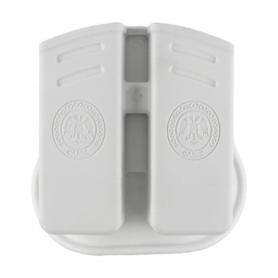 Çiftli Şarjör Kılıfı Beyaz - Dayanıklı Polimer Taktik Kılıf