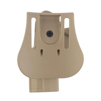 Canik Tp-9 Kilitli Tabanca Kılıfı Bej – Polimer Paddle Montajlı, Hızlı Erişimli Emniyet Mandallı