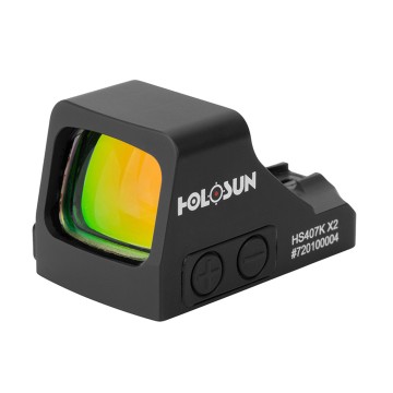 Holosun HS407K X2 Kompakt Tabanca Reddot Nişangâh – 6 MOA Kırmızı Nokta