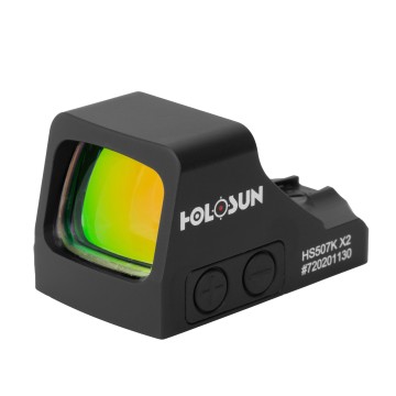 Holosun HS507K X2 Classic Multi-Reticle Red Dot (2 MOA & 32 MOA Circle)