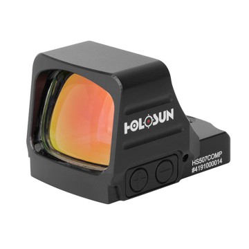 Holosun HS507COMP CRS Multi-Reticle Red Dot (2 MOA Dot &amp; 8/20/32 MOA Circle Reticle)