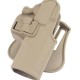 Canik Tp-9 Kilitli Tabanca Kılıfı Bej – Polimer Paddle Montajlı, Hızlı Erişimli Emniyet Mandallı