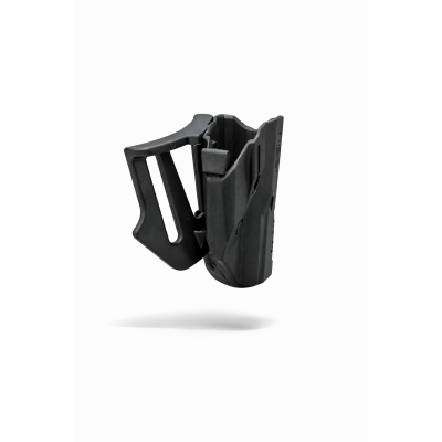 Tisaş PX9 Gen 3 Kilitli Tabanca Kılıfı Siyah-Polimer Paddle Montajlı, Hızlı Erişimli Emniyet Mandallı