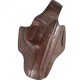 Deri OWB Tabanca Kılıfı | Bel Dışı Taşıma Deri Silah Kılıfı Kahverengi