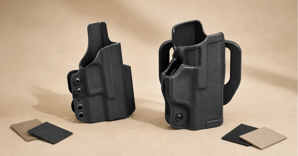 Kydex ve Polimer Tabanca Kılıfı Arasındaki Farklar