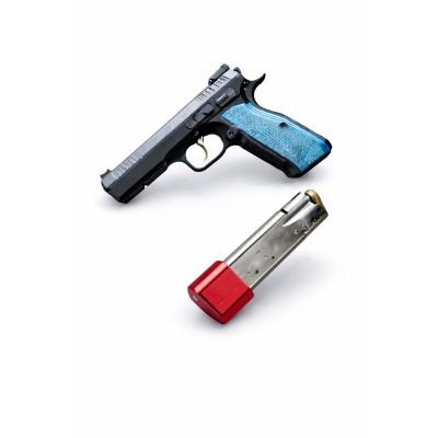 Mega +5 Alüminyum Şarjör Uzatma Kapağı- Pembe