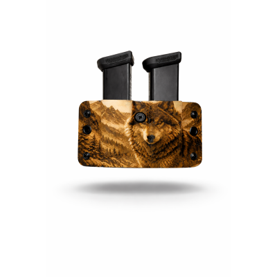 Kydex 9 mm Çiftli Şarjör Kılıfı ARTWORK | Dayanıklı ve Hızlı Taşıma