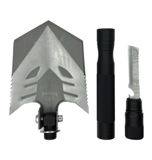 Çok Amaçlı Kamp Kürek Seti Çelik Başlıklı Modüler Outdoor Araç Seti