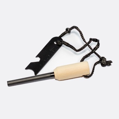 Magnezyum Ateş Başlatıcı 12 cm | Güçlü Kıvılcım Üreten Çakmak Çubuğu