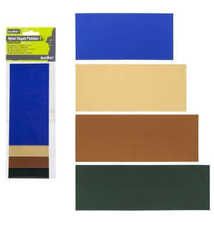 Kendinden Yapışkanlı Naylon Onarım Yama Seti 4’lü | Dayanıklı Yırtılmaz Yama