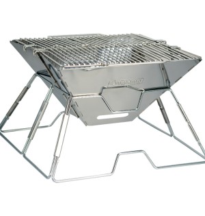 Paslanmaz Çelik Katlanabilir Kamp Mangal Izgarası