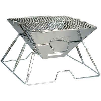 Paslanmaz Çelik Katlanabilir Kamp Mangal Izgarası