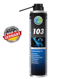 Tunap MP103 Pas Sökücü 400 ml | Güçlü Pas Çözücü Silah Bakım Ürünü