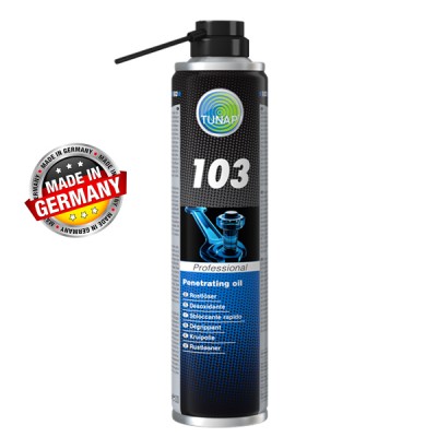 Tunap MP103 Pas Sökücü 400 ml | Güçlü Pas Çözücü Silah Bakım Ürünü