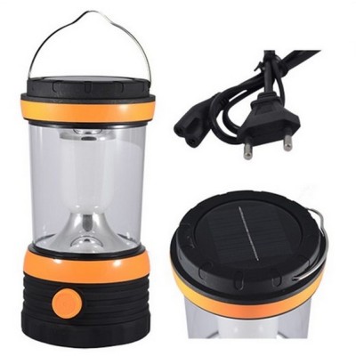 Police PS-K5 Solar Şarjlı Kamp Lambası | Çoklu Güç Kaynaklı LED Aydınlatma