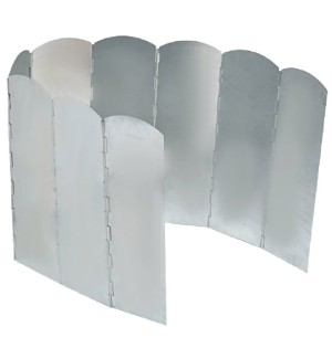 9 Kanatlı Kamp Ocak Rüzgâr Siperliği 550×160 mm | Büyük Boy Rüzgar Koruma