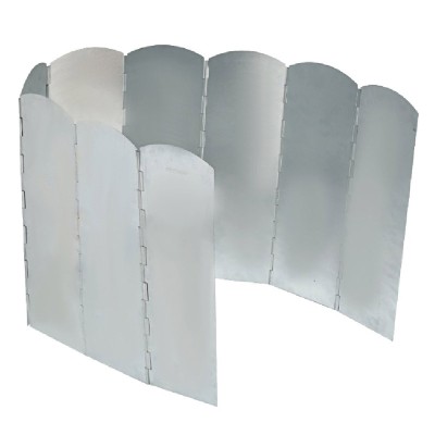 9 Kanatlı Kamp Ocak Rüzgâr Siperliği 550×160 mm | Büyük Boy Rüzgar Koruma