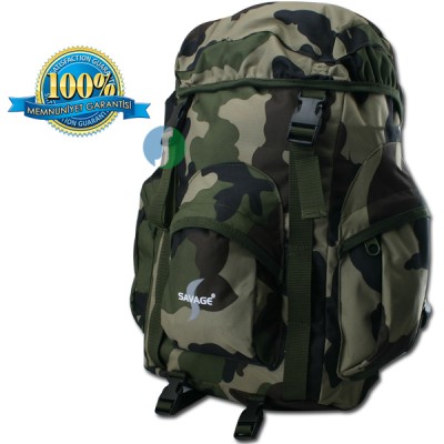 Savage Ventura 35 Litre | Hafif & Dayanıklı 35L Outdoor Sırt Çantası Kamuflaj 