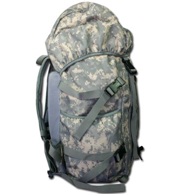 Savage Ventura 75 Litre | Dayanıklı 75L Kamp & Trekking Sırt Çantası Gri Dijital Kamuflaj 