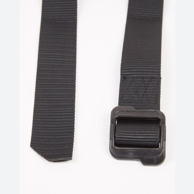 Alpinist Sarek Taktikal Kemer | Dayanıklı Dokuma Taktik Kemer Siyah 140 cm 