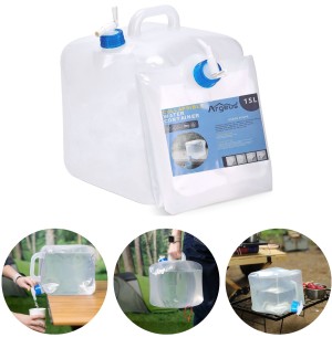 Katlanabilir 12 Litre Su Bidonu – Kamp ve Outdoor Su Taşıma Çözümü