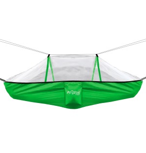  Yeşil Sineklikli Kamp Hamak | Hafif, Koruyucu ve Kolay Kurulum