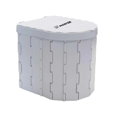 Katlanabilir Taşınabilir Kamp Tuvaleti – ABS Gövde, 158 kg Kapasiteli