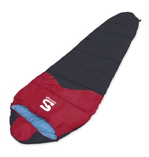 Bordo - Siyah Ultra Soğuk Koşullar Uyku Tulumu -35°C Extreme | Kış Kampı Ekipmanı