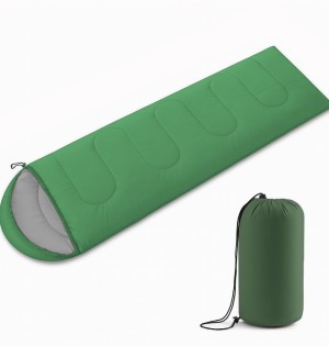 Yeşil- Gri Çift Taraflı Isı Yalıtımlı Kamp ve Uyku Tulumu | Konforlu Zemin Koruma