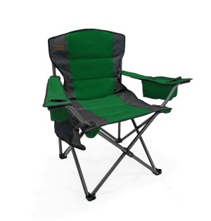 Yeşil Katlanır Konforlu Kamp Sandalyesi | Taşıması Kolay & Dayanıklı